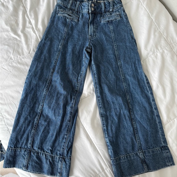 GAP Kid’s Dark Blue High Stride Ankle Jeans - Picture 2 of 9